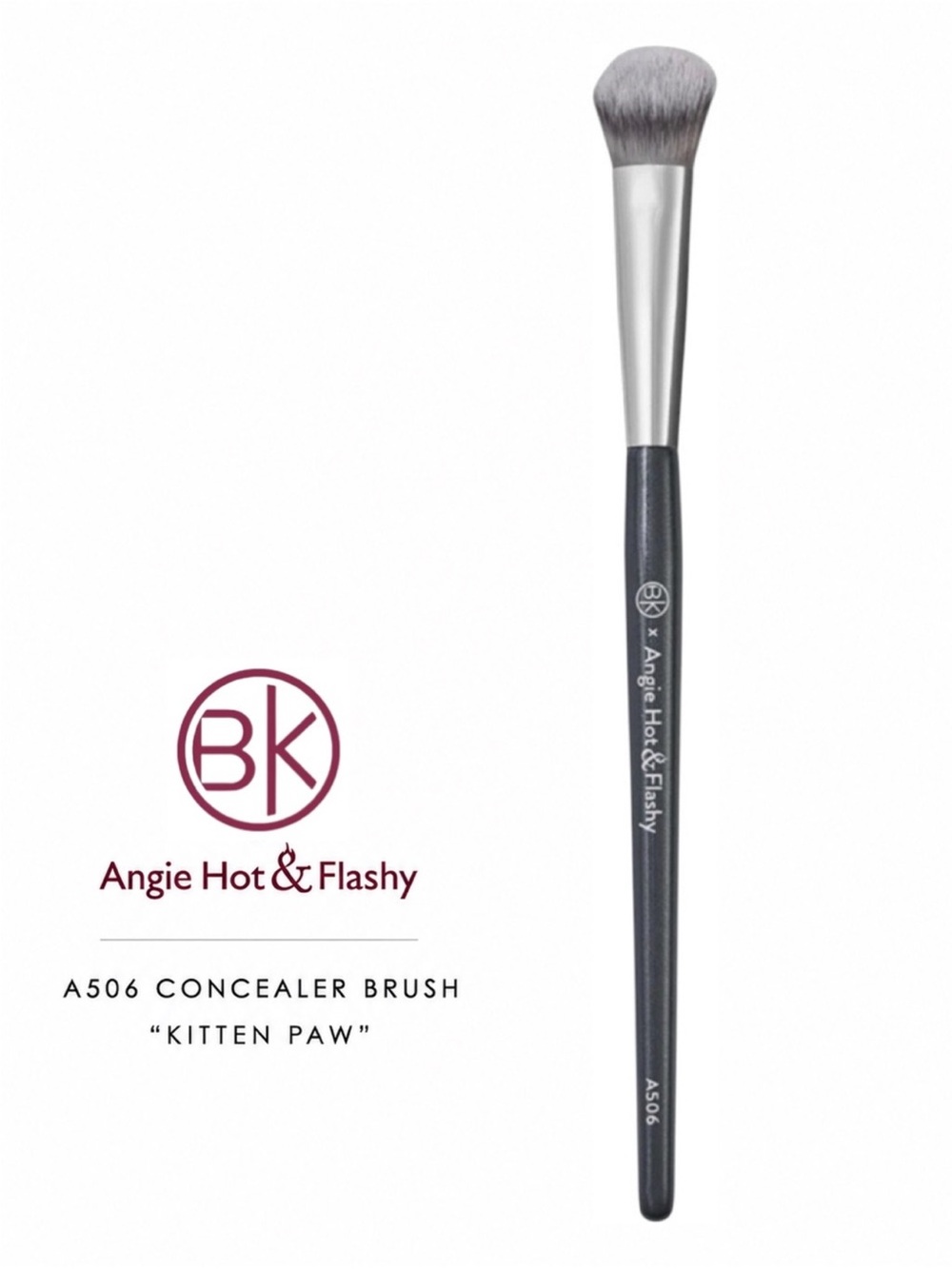 BK Beauty x Angie Hot & Flashy A506 Concealer Brush BNIP Vegan Unopened